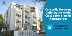 2BHK & 3BHK Flats in Kotturpuram for Sale